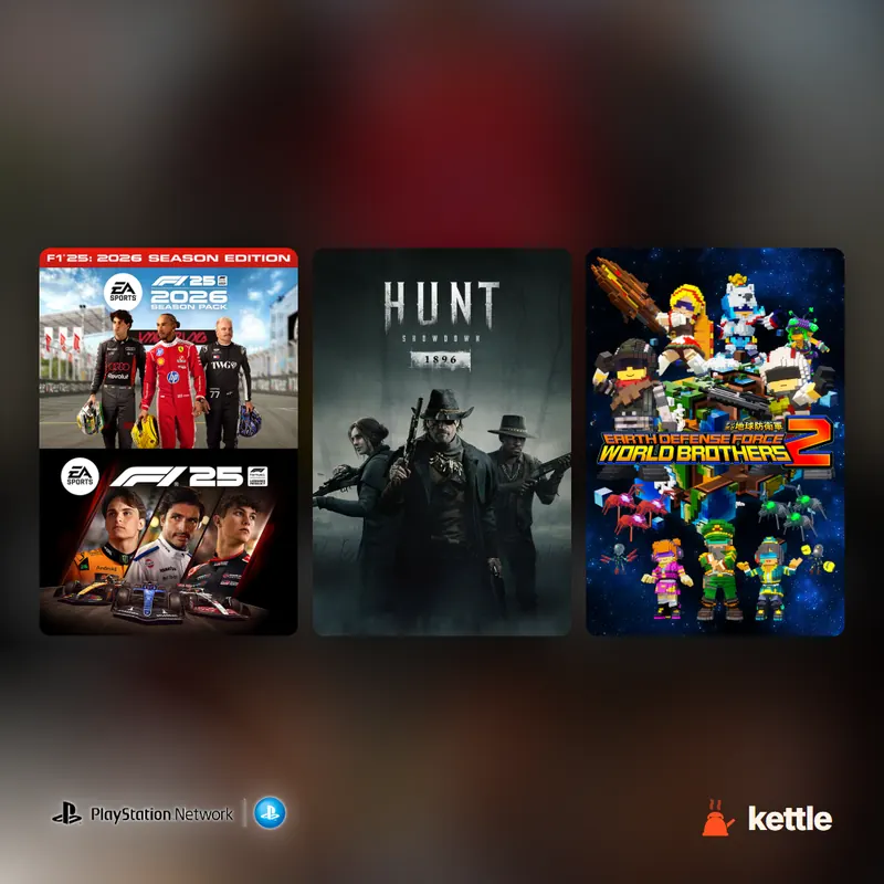 Picture for: October’s ‘free’ PlayStation Plus games include F1 25