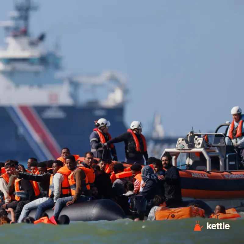 Picture for: UK-France deal targeting migrants crossing English Channel is scrapped